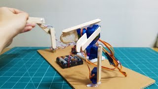 How to Make Servo Robotic Arm using Arduino [upl. by Valda]