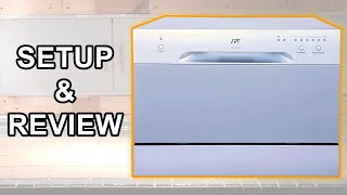 SPT Countertop Dishwasher Setup amp Review  For Small Kitchens [upl. by Ulric191]