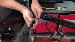 How to run wires through split tube the easy way [upl. by Mcgrath]