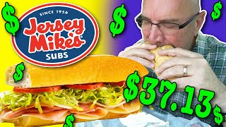 My First Time Eating at Jersey Mikes Subs in CANADA [upl. by Zerimar160]