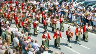 🎶 69 Bundesmusikfest in Lechaschau 2018  Marschmusikbewertung [upl. by Bahr]