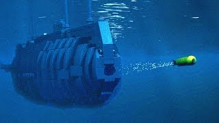 LEGO Submarine Animation  SS5 Moccasin [upl. by Chui]