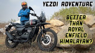 Yezdi Adventure Review  Better Than Royal Enfield Himalayan [upl. by Manley]