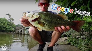 How To Find Local Fishing Spots Using Google Maps [upl. by Gonick]