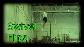 Swivel Hips  Beginner Trampolining Tutorial [upl. by Hillinck]