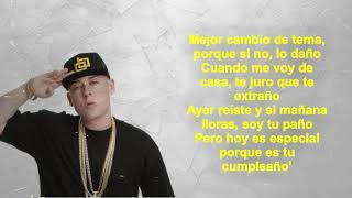 Cosculluela  HBD Letra  Lyrics [upl. by Maggio952]