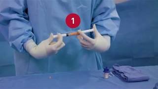 FLOSEAL Hemostatic Matrix Full Sterile Preparation [upl. by Gerstein]