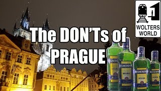 Visit Prague  The DONTs of Visiting Prague [upl. by Cohleen]