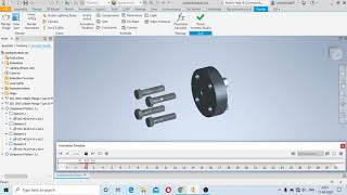 Autodesk Inventor TutorialsAnimation in Assembly [upl. by Razatlab]