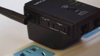 Setup Tutorial Wavlink AERIAL N300 WN578R2 Wireless APRange ExtenderRouter Hardware Overview [upl. by Doykos]