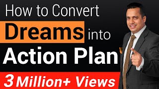 How To Convert Dreams Into Action Plan  Motivational Video For Students  Dr Vivek Bindra [upl. by Flory]