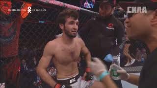 Zabit magomedsharipov vs moraes [upl. by Alleon]