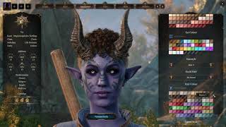 Baldurs Gate 3 Character Customization Tiefling [upl. by Esmerelda]