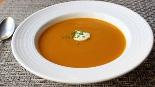 Roasted Butternut Squash Soup  Easy Butternut Squash Soup Recipe [upl. by Latona872]