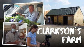 Filming Jeremy Clarkson at his farm  BTS VLOG [upl. by Haidebej]