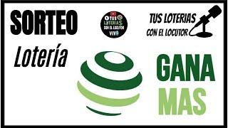 Sorteo Lotería Nacional tarde GANA MAS Resultados En Vivo de hoy jueves 8 de agosto de 2024 [upl. by Tiff909]