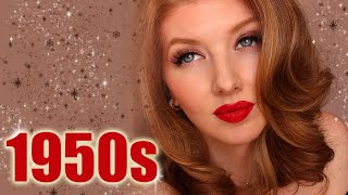 Historically Accurate 1950s Makeup Tutorial [upl. by Pesek485]