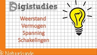 Natuurkunde  Elektricteit samenvattingsvideo [upl. by Odlo]