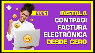 CÓMO INSTALAR CONTPAQI FACTURA ELECTRÓNICA 2020 DESDE CERO 💻 [upl. by Joappa]