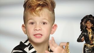 Moschino Barbie Commercial Features a Boy For First Time [upl. by Nosyt552]