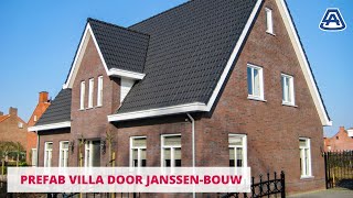 Traditionele prefab bouw door JanssenBouw [upl. by Nylatsirhc946]