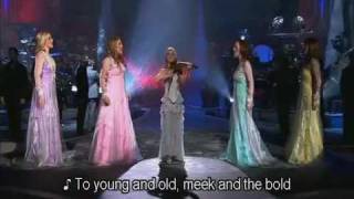 Lyrics Celtic Woman  Carol Of The Bells [upl. by Rednal]