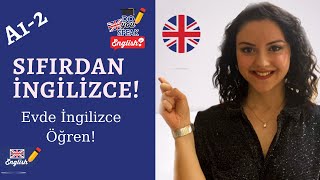 Başlangıç Seviyesi İngilizce DERS 1  Evde İngilizce Öğren [upl. by Adnirb]