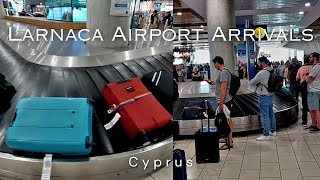 Larnaca Airport Arrivals  Greece [upl. by Marala]