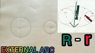 How to Blend ARCS and CIRCLES  External Arcs [upl. by Anrat]