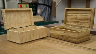 How to make a wooden box  269 [upl. by Aenert]