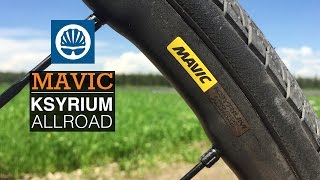 Mavic Ksyrium Pro Allroad Disc  First Ride [upl. by Amaerd197]