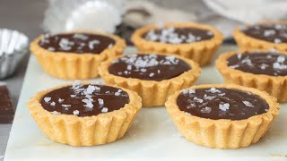 Chocolate Tarts Recipe [upl. by Nashbar]