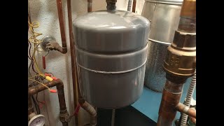 Checking Your Residential Boiler Part 2 Expansion Tanks [upl. by Avra]