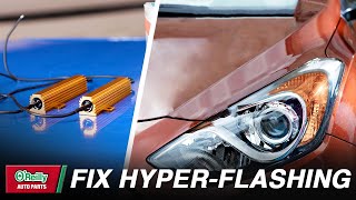 How To Fix Hyperflashing LED Turn Signals Load Resistor Installation [upl. by Radbun]