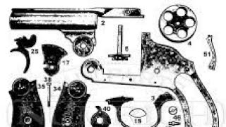 Harrington amp richardson 38 Top break revolver disassembly [upl. by Drazze]