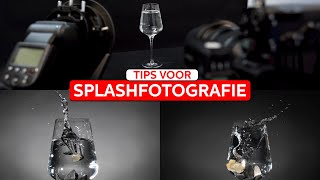 BEGINNEN met SPLASHFOTOGRAFIE [upl. by Eusoj]