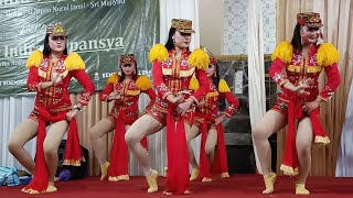 Tarian Pemersatu Bangsa  Dolalak Dewi Arum [upl. by Nnylecoj244]