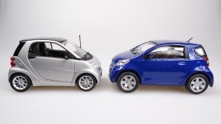 The Smart Fortwo vs the Toyota IQ 2012 Video [upl. by Gilbertson]