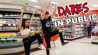 PUBLIC DARES W MY GIRLFRIEND [upl. by Aerdnas]