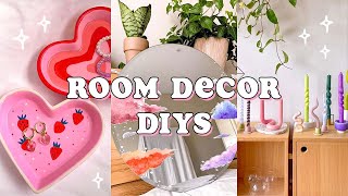 how to make your room AESTHETIC with DIYs 🎨 cheap room decor PART 1 [upl. by Norven199]