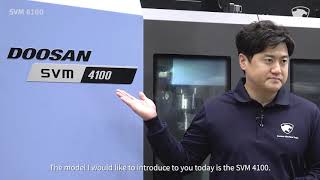 DOOSAN  SVM 4100  NEW l Digital Premiere Launching [upl. by Idolla]