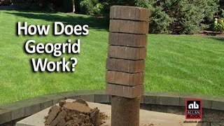 How Does Geogrid Work The Sand Castle Demonstration [upl. by Halsey]