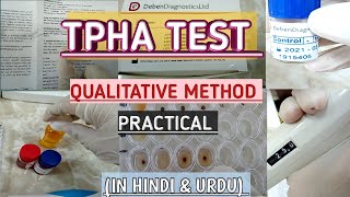 TPHA Syphilis Practical step by stepQualitative method explained in an easy wayHindi amp Urdu [upl. by Kisor]