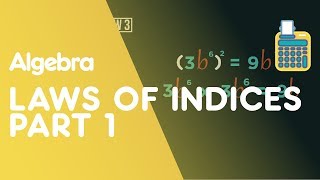 Laws of Indices  Part 1  Algebra  Maths  FuseSchool [upl. by Cheke]