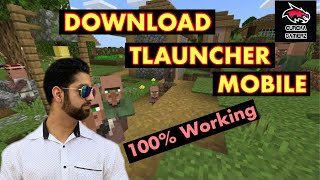 How to download Tlauncher for Mobile amp Play Minecraft with friends amp install shaders and mods🔥 [upl. by Denzil167]