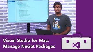 Visual Studio for Mac Manage NuGet Packages [upl. by Aihsoj]