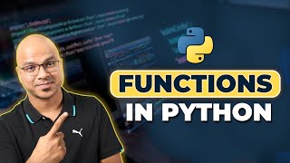 32 Python Tutorial for Beginners  Functions in Python [upl. by Ahtivak]