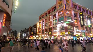 The Busiest Street In Guangzhou China  Qingming Festival  4K  Shangxiajiu Pedestrian Street [upl. by Nodyl915]