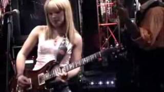 Badass Female Guitarist  Orianthi Panagaris [upl. by Devol313]