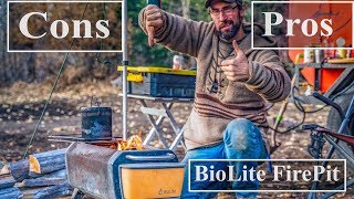 BioLite Smokeless FirePit Pros and Cons Review [upl. by Mota494]